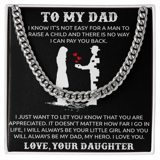 TO MY DAD I LOVE YOU